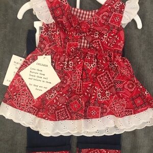 12m Paisley patterned Outfit